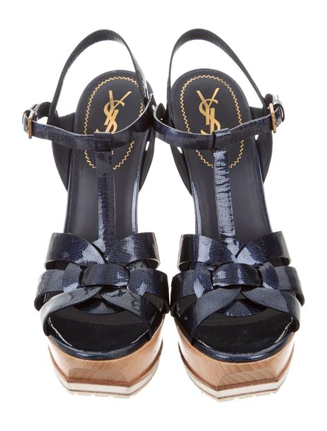 ysl tribute sandal inspired|YSL tribute platform sandals.